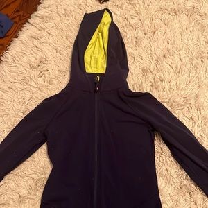 Ivivva navy athletic zip up